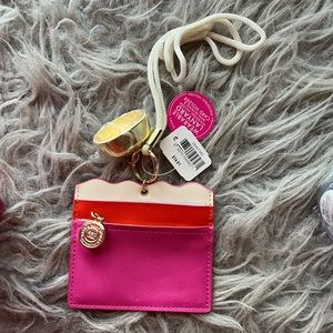 BBW POCKETBAC HOLDER LANYARD KEYCHAIN NEW